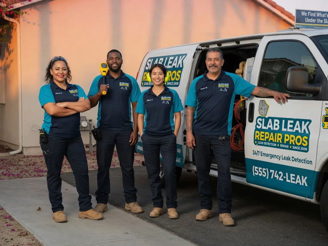 Slab Leak Repair company in Hillister, TX
